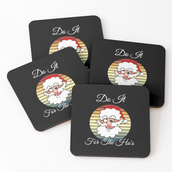 Item preview,  Do It For The Ho's Funny Inappropriate Christmas Men Santa designed and sold by justbe  admirable.