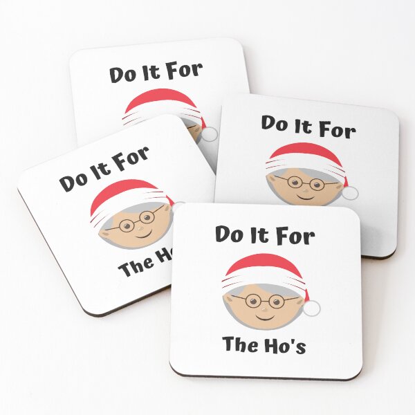 Item preview,  Do It For The Ho's Funny Inappropriate Christmas Men Santa designed and sold by justbe  admirable.