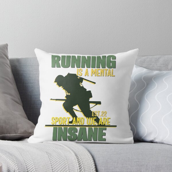 Item preview, RUNNING IS MENTAL SPORT AND WE ARE INSANE designed and sold by GAADesignz.