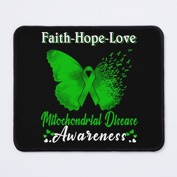 Item preview, Faith Hope Love Butterfly Mitochondrial Disease Awareness designed and sold by Gillosina.