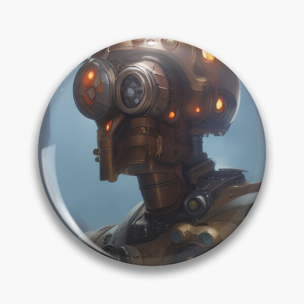 Item preview, steampunk robot designed and sold by GamersRealmDE.