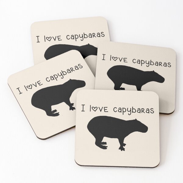 Item preview, I Love Capybaras designed and sold by Whoopsidoodle.