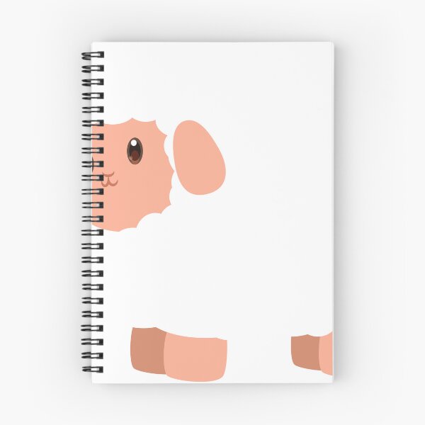 Item preview, cute sheep looking aside designed and sold by Prismila.