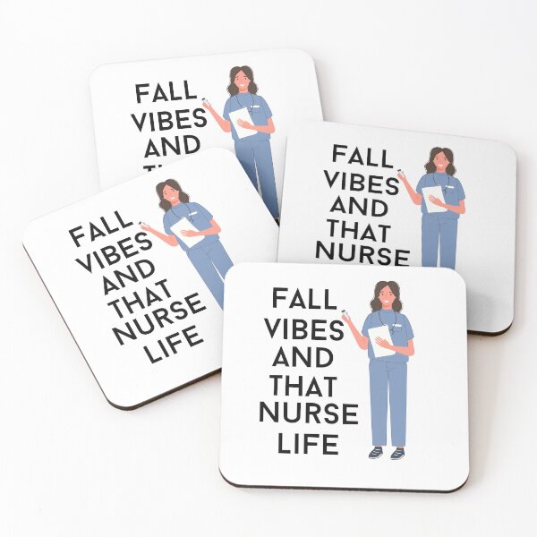 Item preview,   fall vibes and that nurse life designed and sold by justbe  admirable.