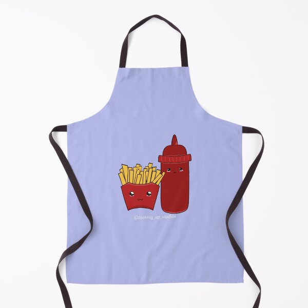 Item preview, Ketchup and French Fries designed and sold by LookingUpStudio.