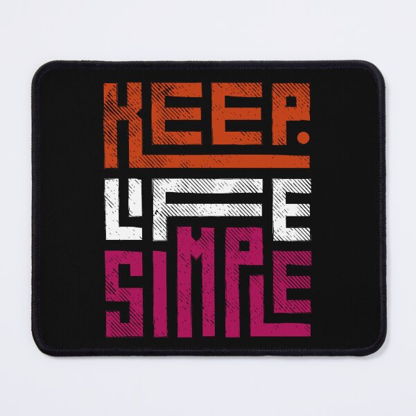 Item preview, Keep Life Simple Femme. Lesbian Pride designed and sold by Subtle Pride Shop.