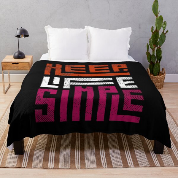 Item preview, Keep Life Simple Femme. Lesbian Pride designed and sold by Subtle Pride Shop.