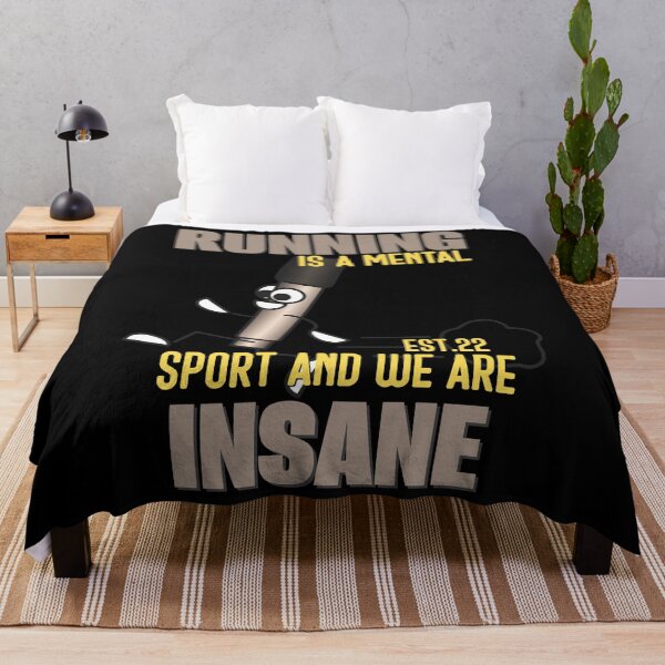 Item preview, RUNNING IS MENTAL SPORT AND WE ARE INSANE designed and sold by GAADesignz.