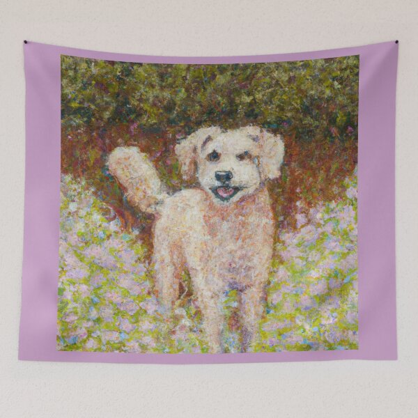 Item preview, Oil Painting Dog designed and sold by JessalynnG.