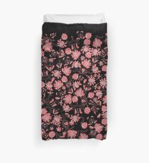 FOLKLORE - Black Duvet Cover