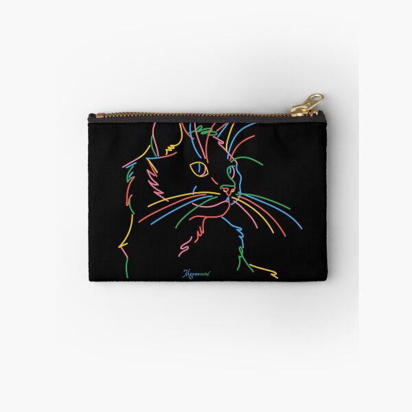 Item preview,  Colorful cat- Meooow-sweatshirts and Hoodies designed and sold by ZoesAttic.