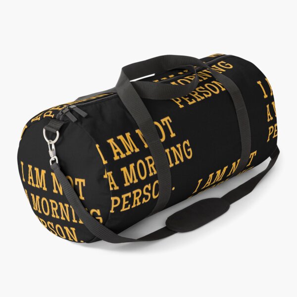 Item preview, I Am Not A Morning Person - Sarcasm Message Statement designed and sold by Hic21.