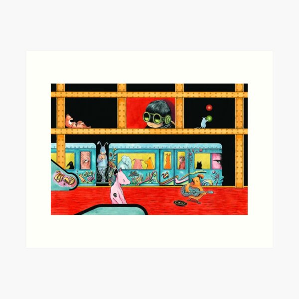 Subsurface Art Print