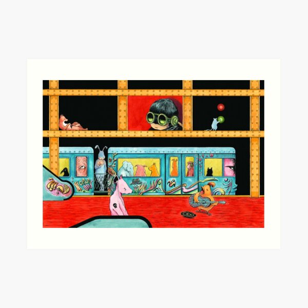 Subsurface Art Print