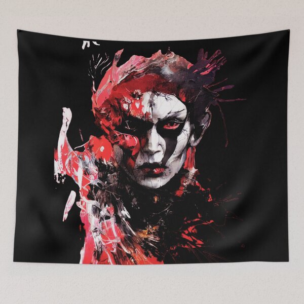 Item preview, Unusual Red Man, Mysterious man face designed and sold by Dven-Clothes.