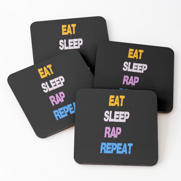 Item preview, Eat Sleep rap  Repeat 	 designed and sold by HM DESIGNERS.