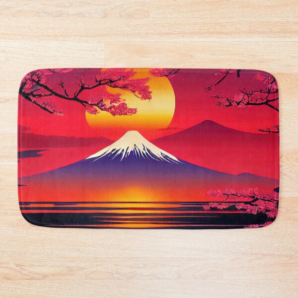 Item preview, Hanami at sunset designed and sold by Jada-Art-Shop.