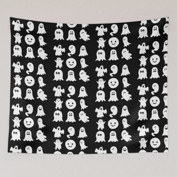 Item preview, Halloween Ghosts - Halloween Design for Men, Women and Kids, Halloween Scary Evil Pumpkin, Halloween Stickers designed and sold by tsquarefabrics.