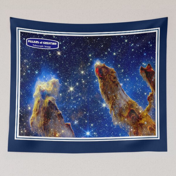 Item preview, PILLARS of CREATION  Telescopic Image of The Beginning of The Universe Print designed and sold by posterbobs.