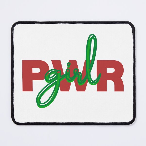 Item preview, GIRL PWR HOLIDAY STYLE TEXT | GRL PWR CHRISTMAS COLORS designed and sold by Festive Feminist.