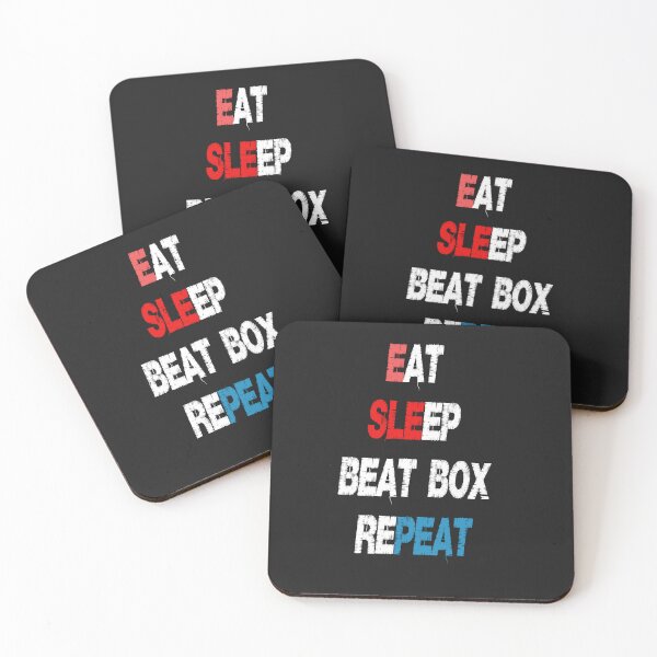Item preview, eat sleep beat box repeat,eat,sleep,beat box,repeat designed and sold by HM DESIGNERS.