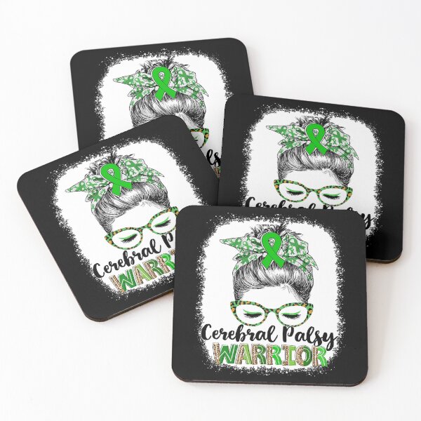 Item preview, Messy Bun Leopard Cerebral Palsy Warrior designed and sold by rechardtee.