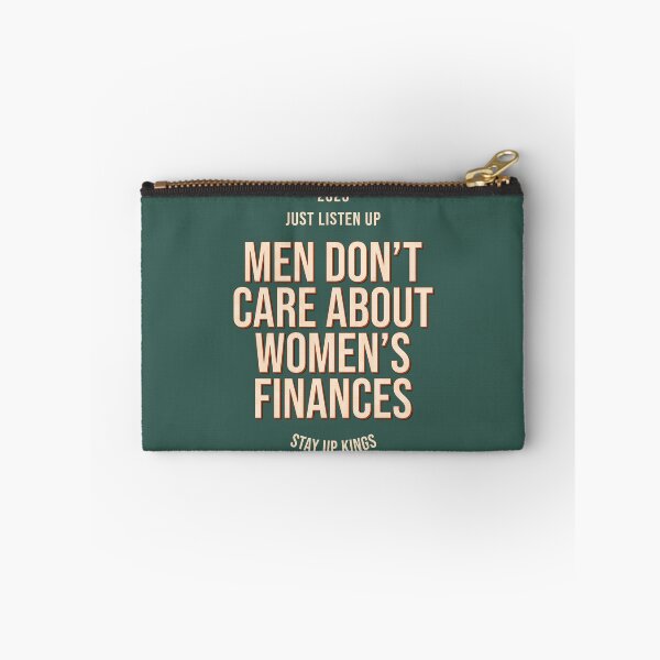 Item preview, Men don't care about women's finances, no simp designed and sold by StayWokeKings.