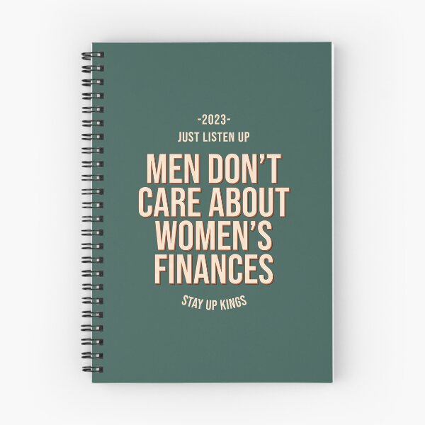 Item preview, Men don't care about women's finances, no simp designed and sold by StayWokeKings.