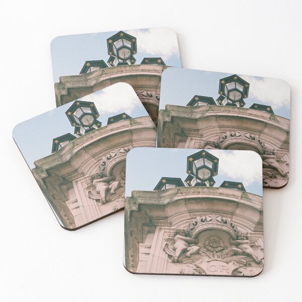 Item preview, Twin Cherubs outside Buckingham Palace London designed and sold by Clowngirlprints.