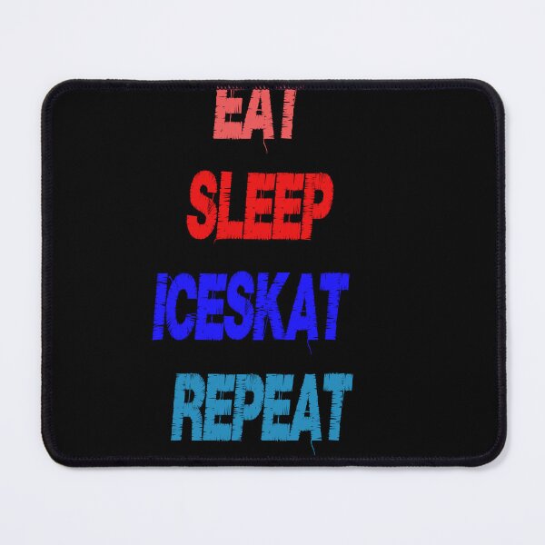 Item preview, Eat Sleep iceskat Repeat  designed and sold by HM DESIGNERS.