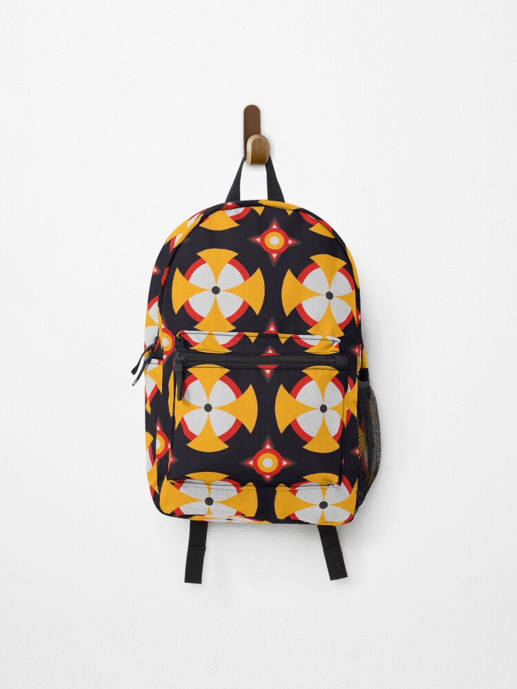 Thumbnail 1 of 3, Backpack, Ceramic Tile Abstract Pattern designed and sold by MakeitMelo.