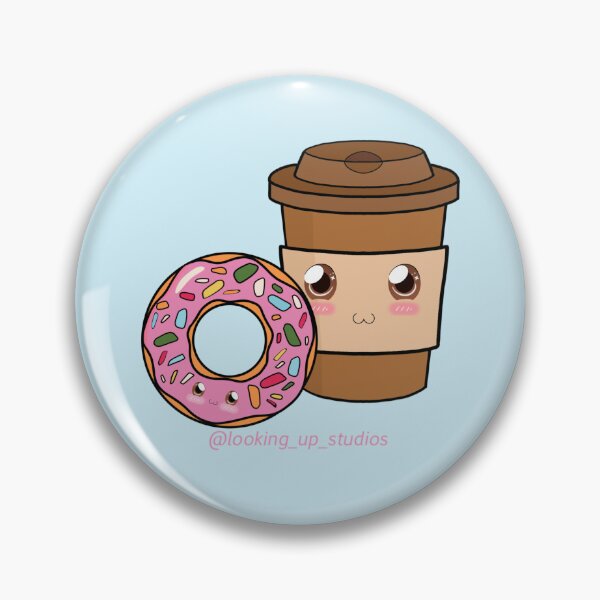 Item preview, Coffee x Donuts designed and sold by LookingUpStudio.