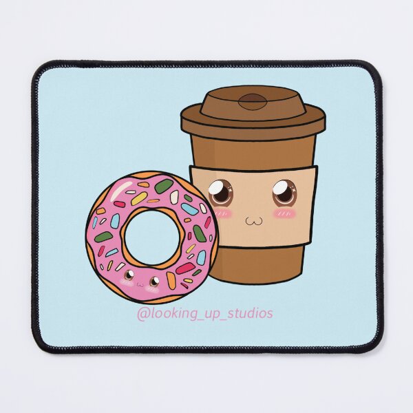 Item preview, Coffee x Donuts designed and sold by LookingUpStudio.