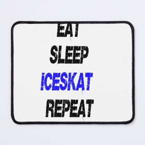 Item preview, Eat Sleep iceskat Repeat  designed and sold by HM DESIGNERS.