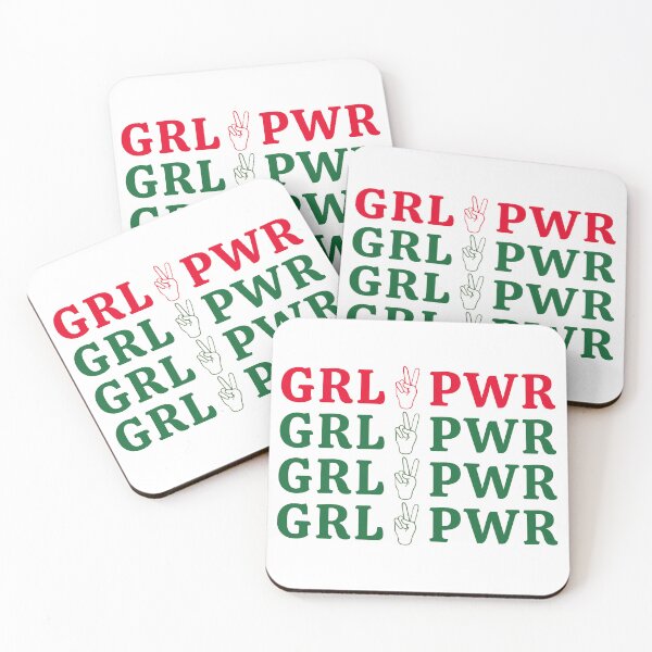 Item preview, GIRL POWER | FEMINIST QUOTE | CHRISTMAS GRL PWR designed and sold by Festive Feminist.