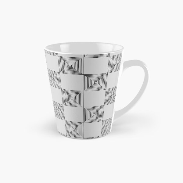 Item preview, Geometric Square Optical Illusion Pattern designed and sold by MakeitMelo.