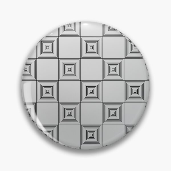 Item preview, Geometric Square Optical Illusion Pattern designed and sold by MakeitMelo.