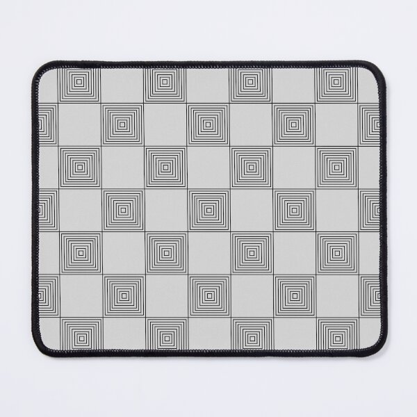 Item preview, Geometric Square Optical Illusion Pattern designed and sold by MakeitMelo.