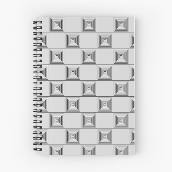 Item preview, Geometric Square Optical Illusion Pattern designed and sold by MakeitMelo.
