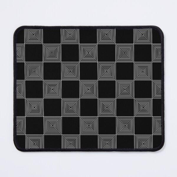 Item preview, Geometric Square Optical Illusion Pattern designed and sold by MakeitMelo.