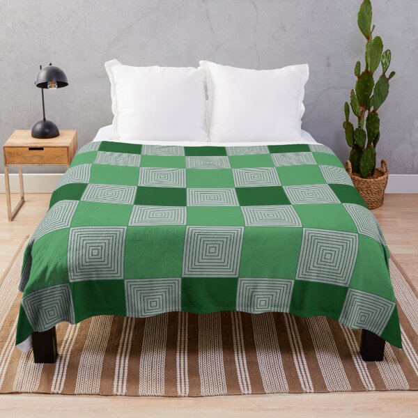 Item preview, Geometric Square Optical Illusion Pattern designed and sold by MakeitMelo.
