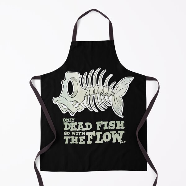 Item preview, Only dead fish go with the flow designed and sold by urbancrab.