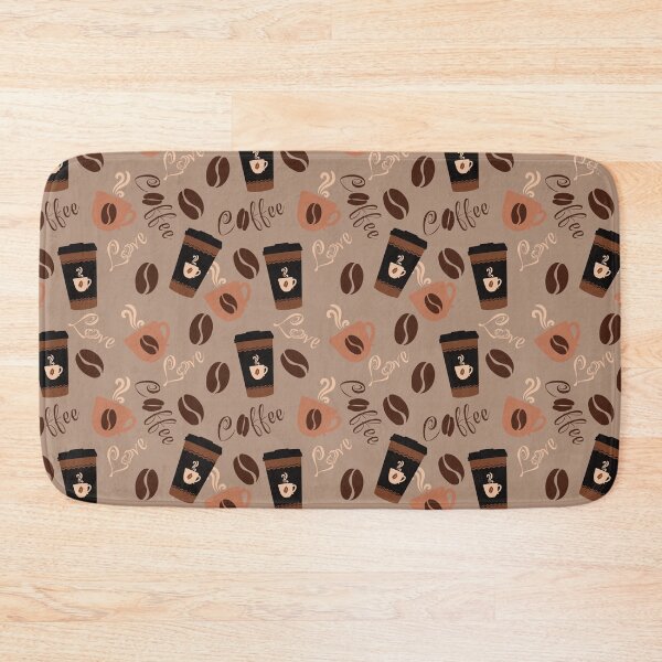 Item preview, Coffee Pattern designed and sold by ChantalDesign.