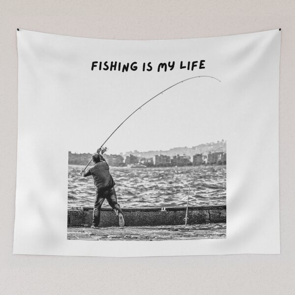 Item preview, Fishing is my life designed and sold by marcioks.