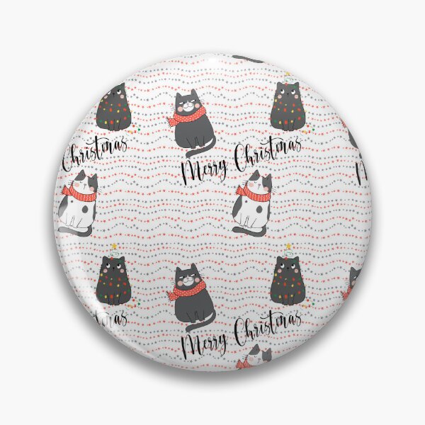 Item preview, Merry Christmas Cat designed and sold by Susan Turpin.