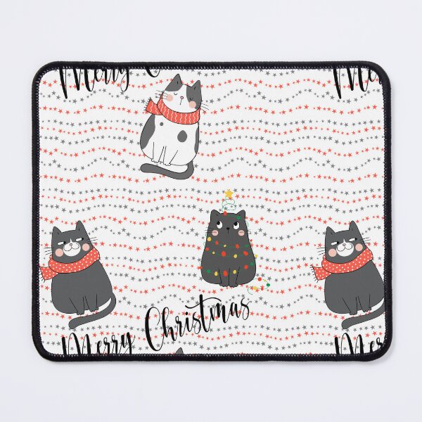 Item preview, Merry Christmas Cat designed and sold by Susan Turpin.