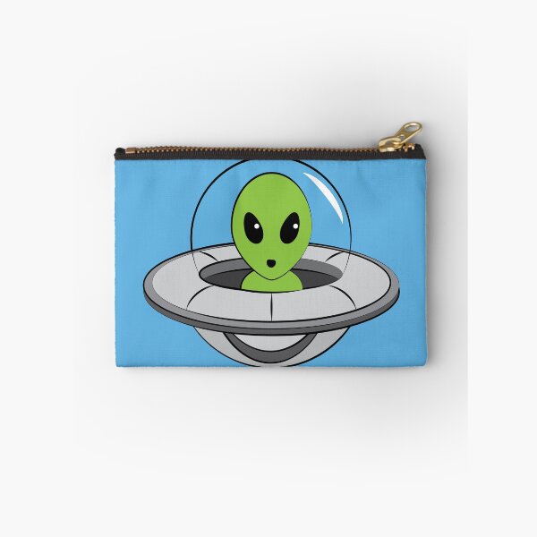 Item preview, Cute, little alien flying his ship. designed and sold by Chele Martines.