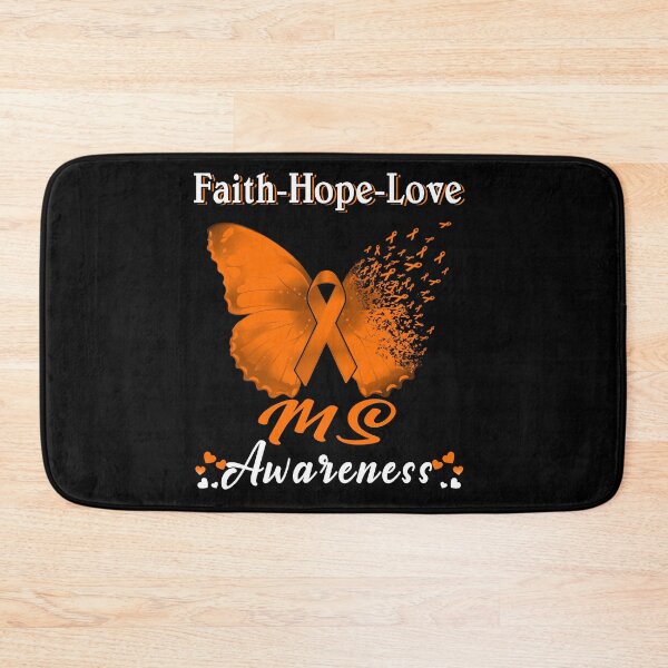 Item preview, Faith Hope Love Butterfly MS Awareness designed and sold by Gillosina.