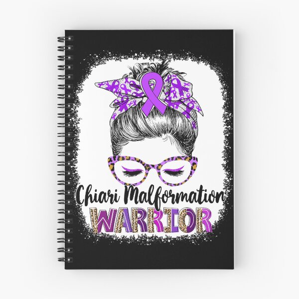 Item preview, Messy Bun Leopard Chiari Malformation Warrior designed and sold by rechardtee.
