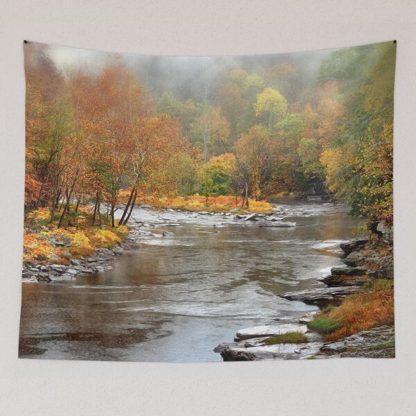 Item preview, Autumn on the Lackawaxen River - PA designed and sold by Kathy Weaver.